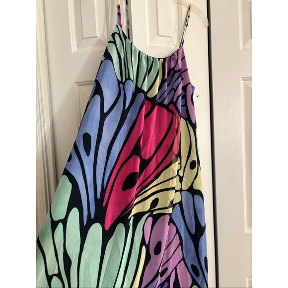 Sam Edelman Butterfly Print Trapeze Dress - Picture 2 of 8